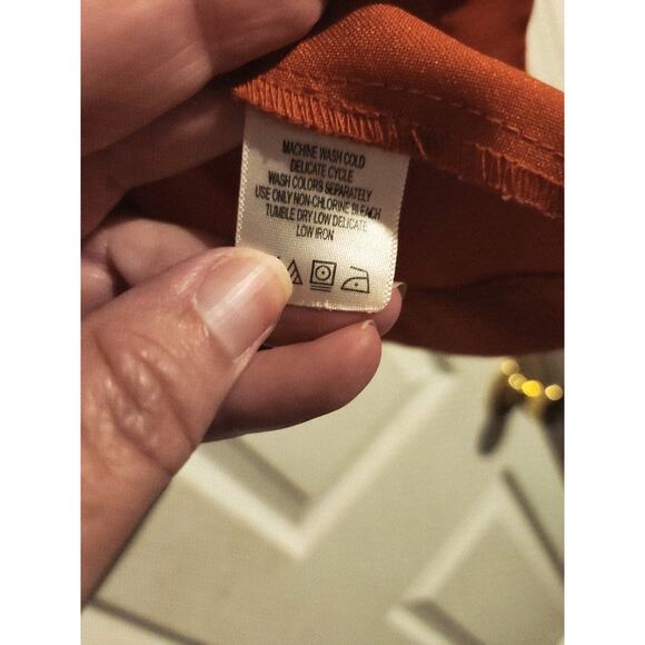 Allison Woods Women's Jacket 22W Burnt Orange - Picture 3 of 4